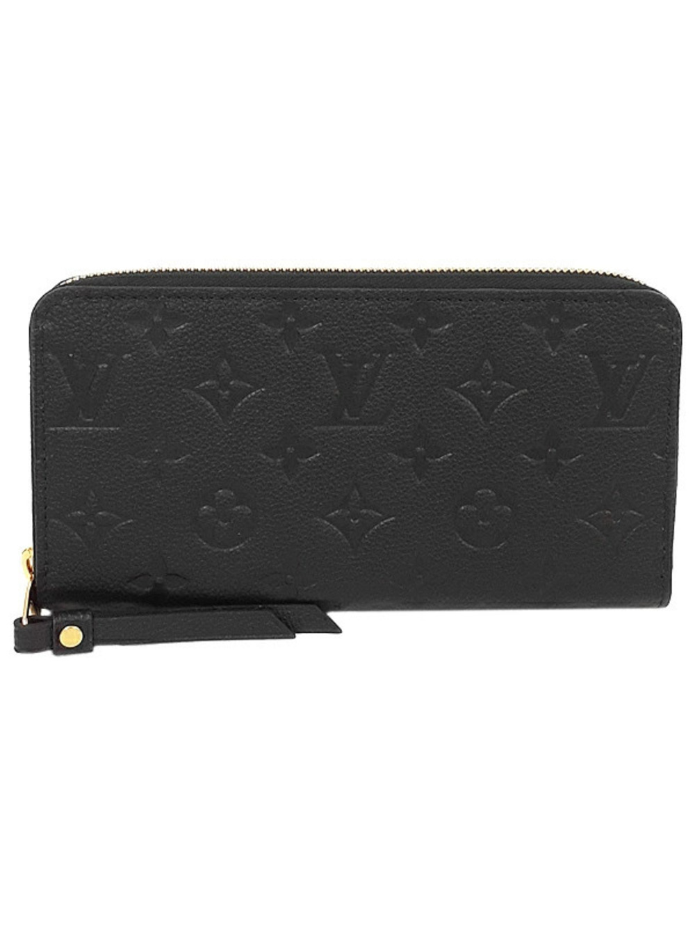 Louis Vuitton Monogram Empreinte Zippy Wallet Round Zipper Long